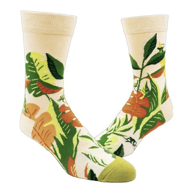 Jungle Safari Socks from the Sock Panda (Adult Medium - Women's Shoe Sizes 5 - 10)