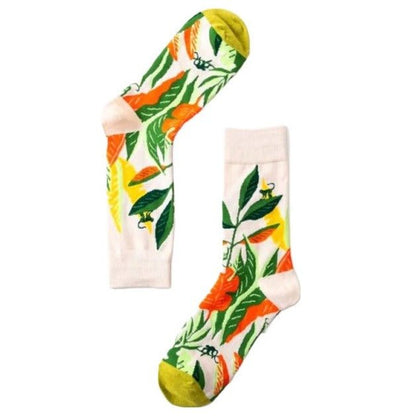 Jungle Safari Socks from the Sock Panda (Adult Medium - Women's Shoe Sizes 5 - 10)
