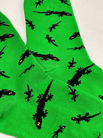 Lizard Pattern Socks from the Sock Panda (Adult Medium)