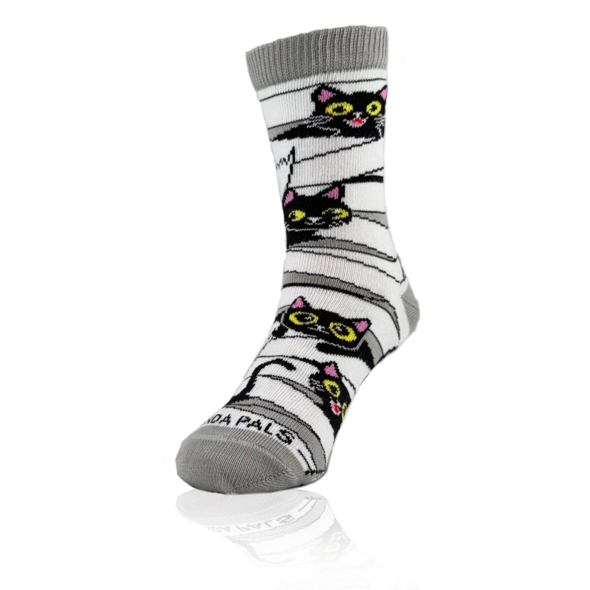 Mummy Black Cat Socks from the Sock Panda (Ages 3-7) MummyCatpalMd