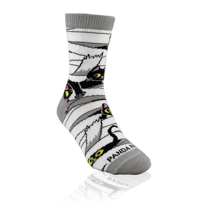 Mummy Black Cat Socks from the Sock Panda (Ages 3-7) MummyCatpalMd