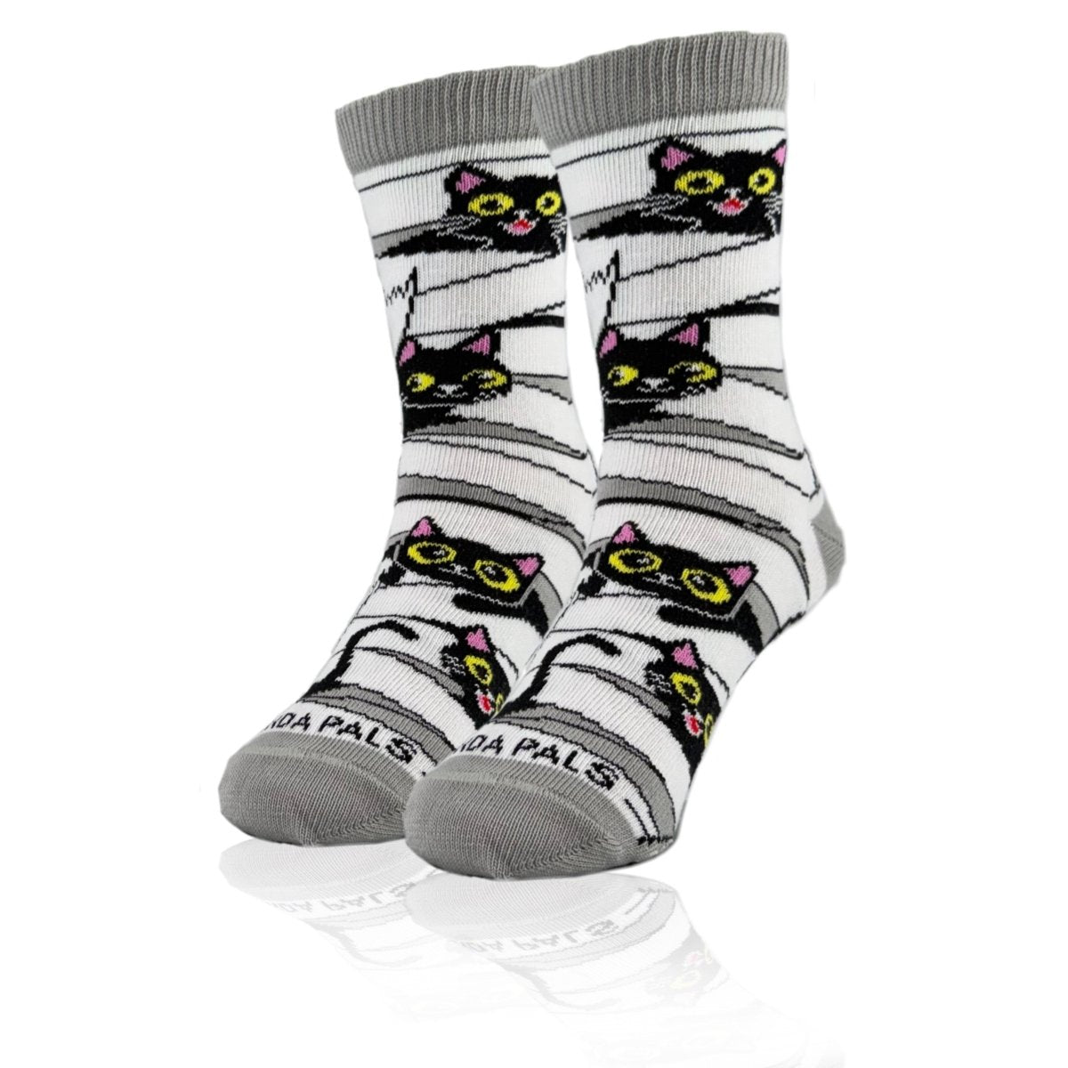 Mummy Black Cat Socks from the Sock Panda (Ages 3-7) MummyCatpalMd