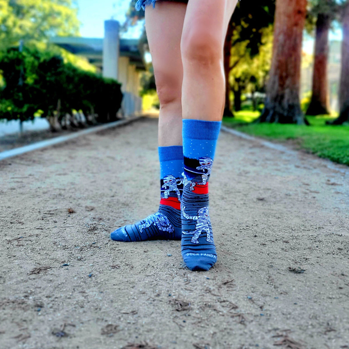 Mummy Night Out Socks from the Sock Panda (Adult Small - Shoe Sizes 2 - 5)
