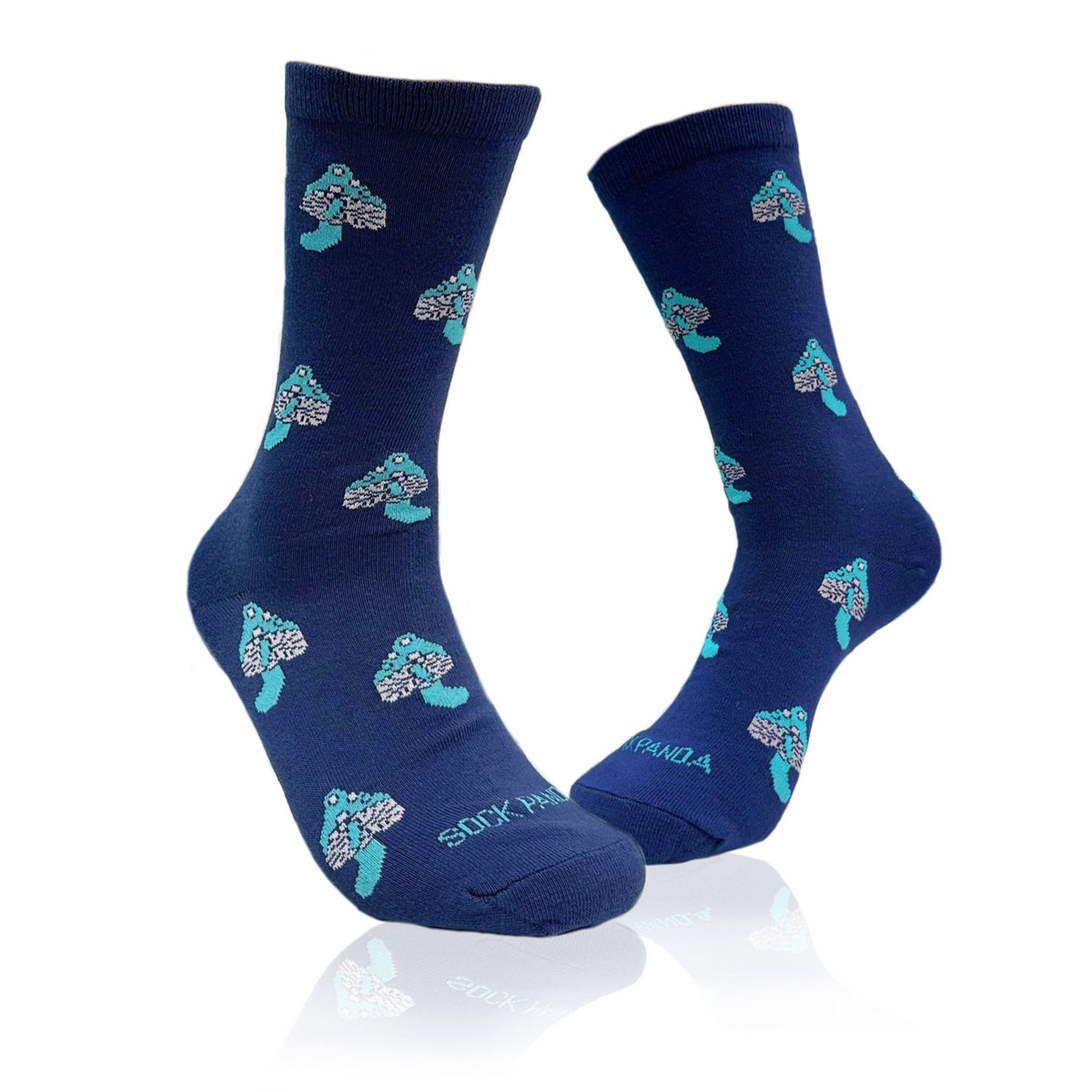 Mushroom Pattern Socks from the Sock Panda (Adult Medium - Women's Shoe Sizes 5 - 10)