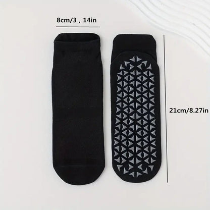 Non - Slip Fitness Ankle Socks from the Sock Panda (Adult Medium - Women's Shoe Sizes 5 - 10)