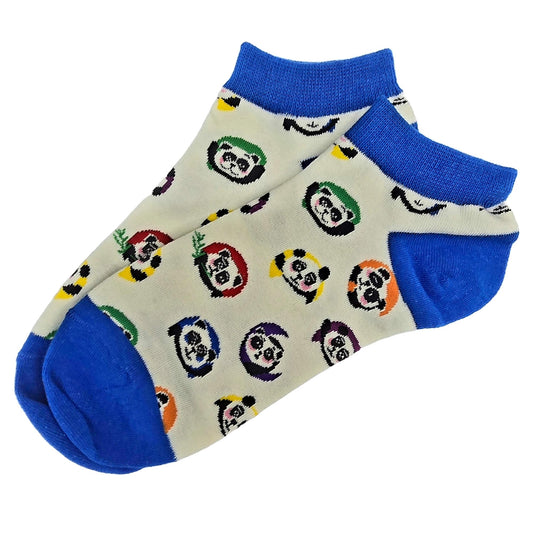 Panda Face Pattern Socks (Adult Medium - Women's Shoe Sizes 5 - 10)