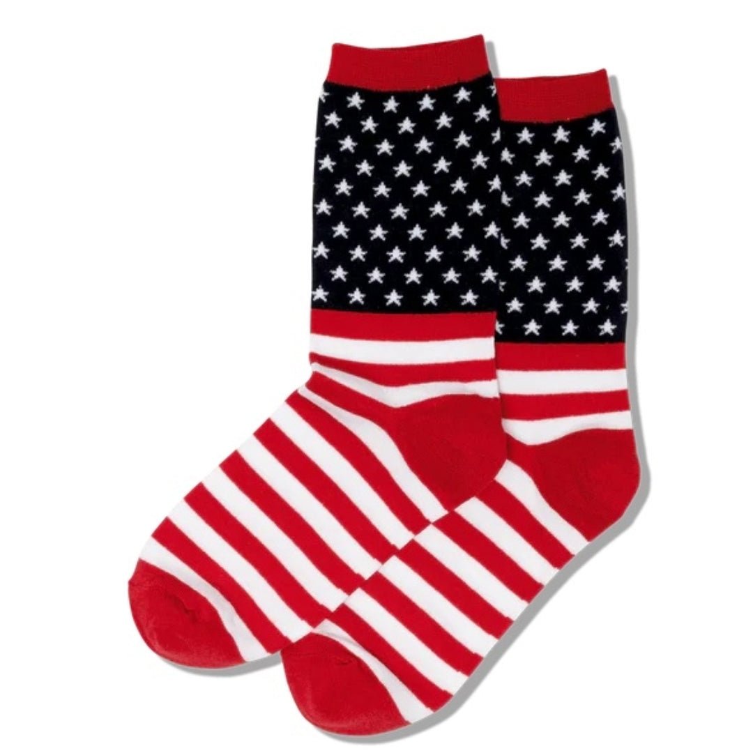 Patriotic Flag Socks from the Sock Panda