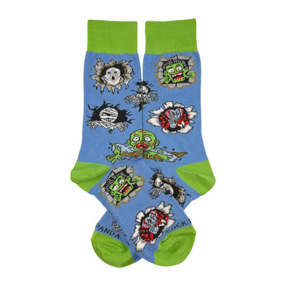 Peeking Monster Socks from the Sock Panda (Adult Small - Shoe Sizes 2-5) PeekingMonsSm