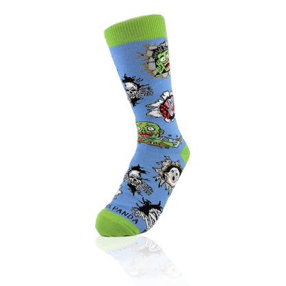 Peeking Monster Socks from the Sock Panda (Adult Small - Shoe Sizes 2-5) PeekingMonsSm