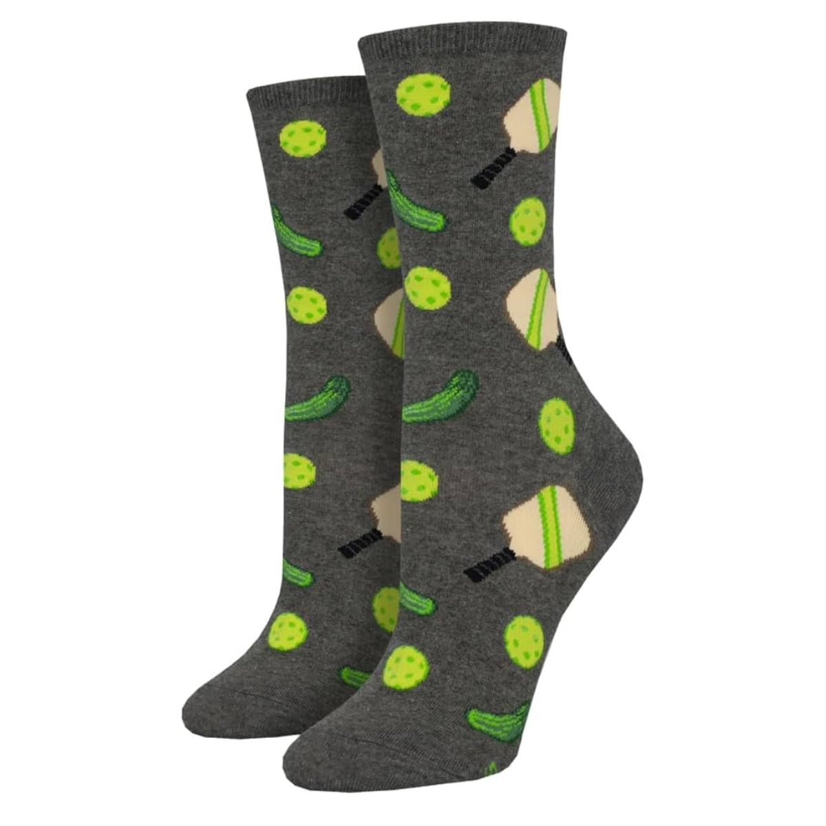 Pickleball Crew Socks - WOMENS (Adult Medium - Women's Shoe Sizes 5 - 10)