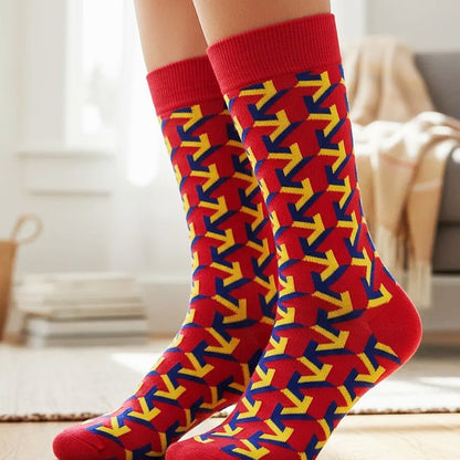 Pink Arrow Socks from the Sock Panda (Adult Large - Men's Shoe Sizes 8 - 12)