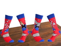 Political Humor Socks - Vote or Suffer the Consequences from the Sock Panda video