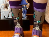 Nightmare Witch in the Closet Socks from the Sock Panda (Adult Medium - Women's Shoe Sizes 5-10) video