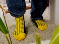 Corn of the Cob Socks Video from the Sock Panda