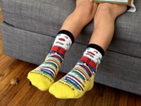 Power of Books Socks (Ages 3-7) from the Sock Panda Video