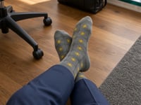 Star Pattern Socks from the Sock Panda