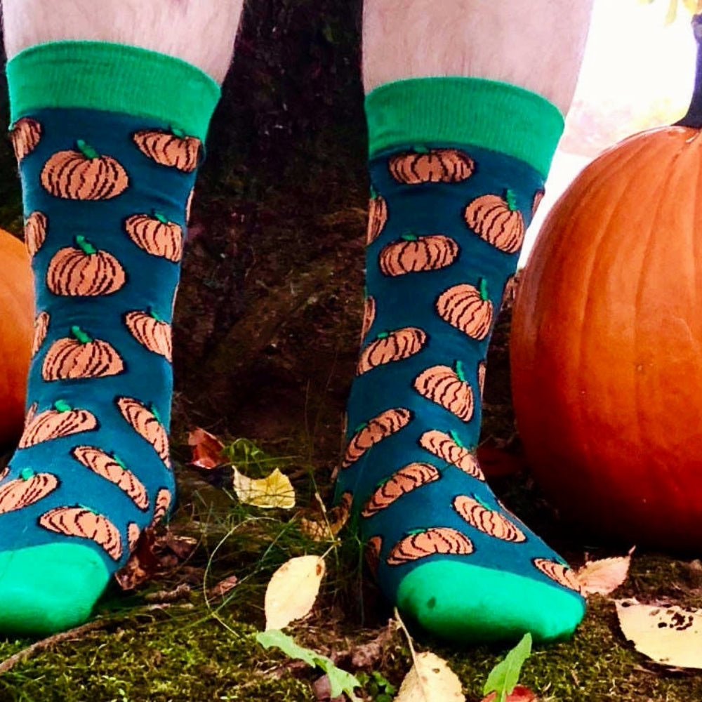 Pumpkin Patterned Socks
