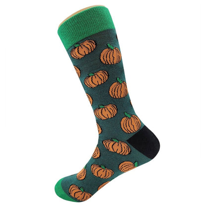 Pumpkin Patterned Socks