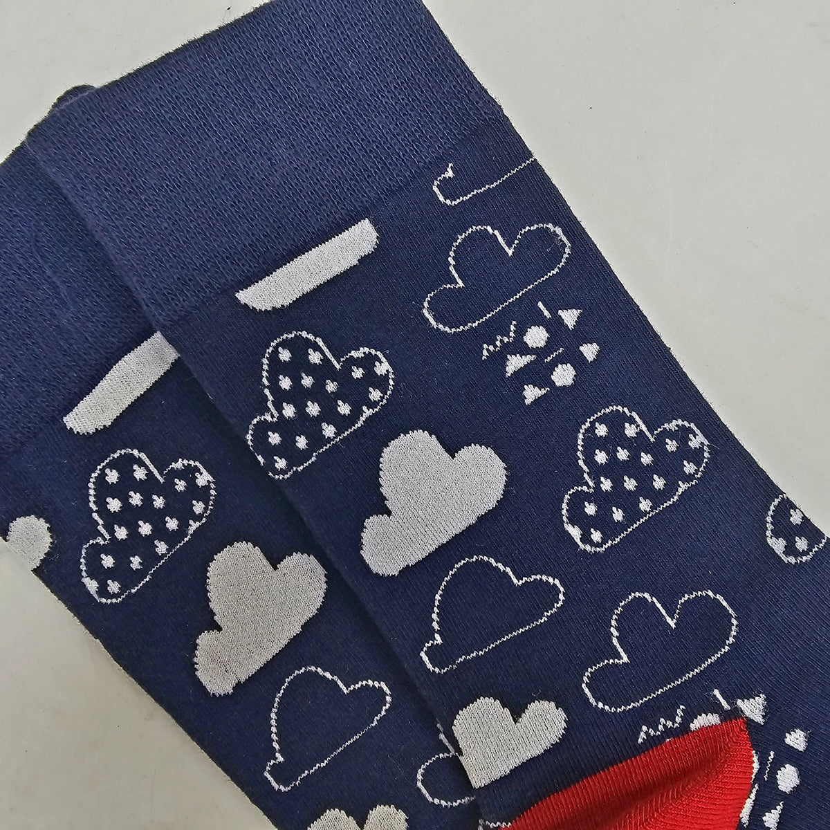 Rain Cloud Socks from the Sock Panda (Adult Medium - Women's Shoe Sizes 5 - 10)