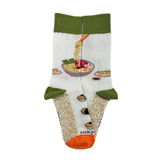 Ramen Socks from the Sock Panda (Adult Medium - Women's Shoe Sizes 5 - 10)