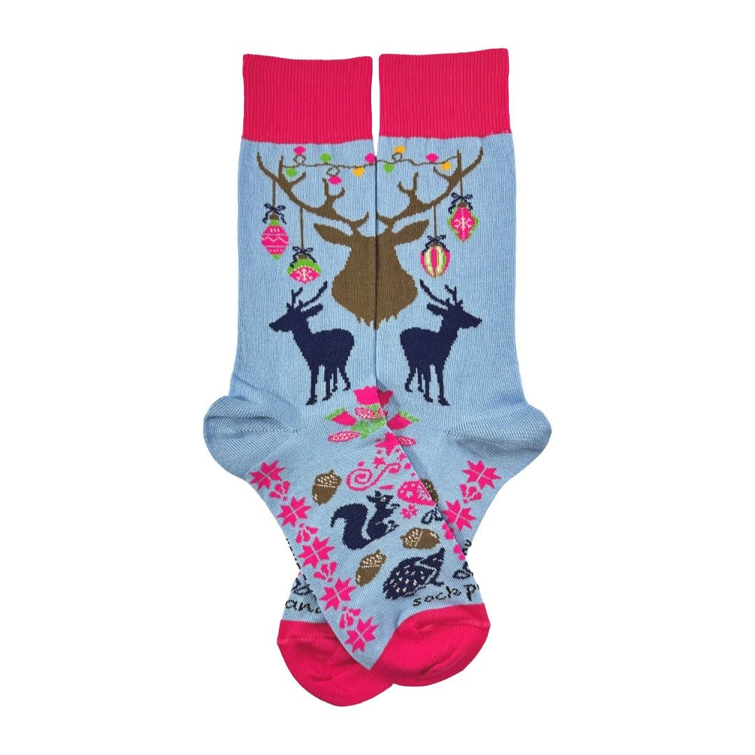 Reindeer Socks from the Sock Panda (Adult Medium)