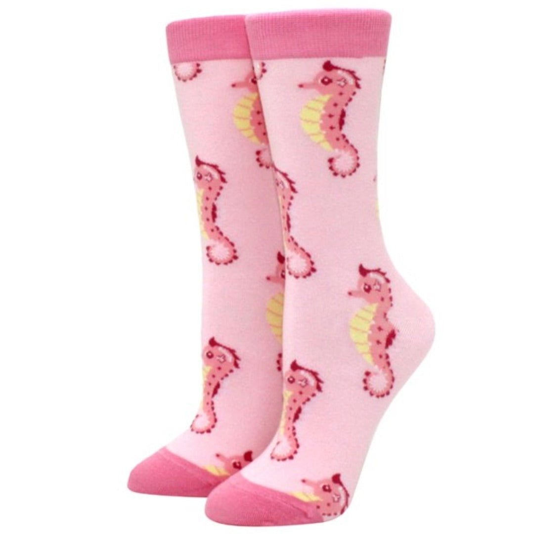 Seahorse Pattern Socks from the Sock Panda (Adult Medium) SeaHorseMd