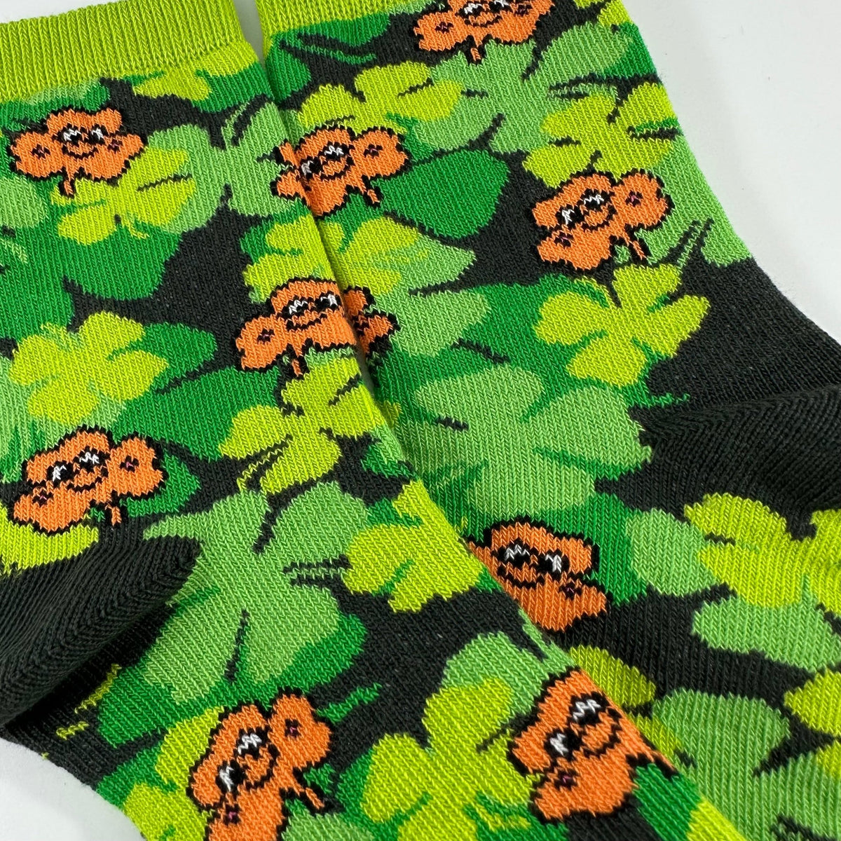 Shamrock Socks from the Sock Panda (Ages 3 - 7)