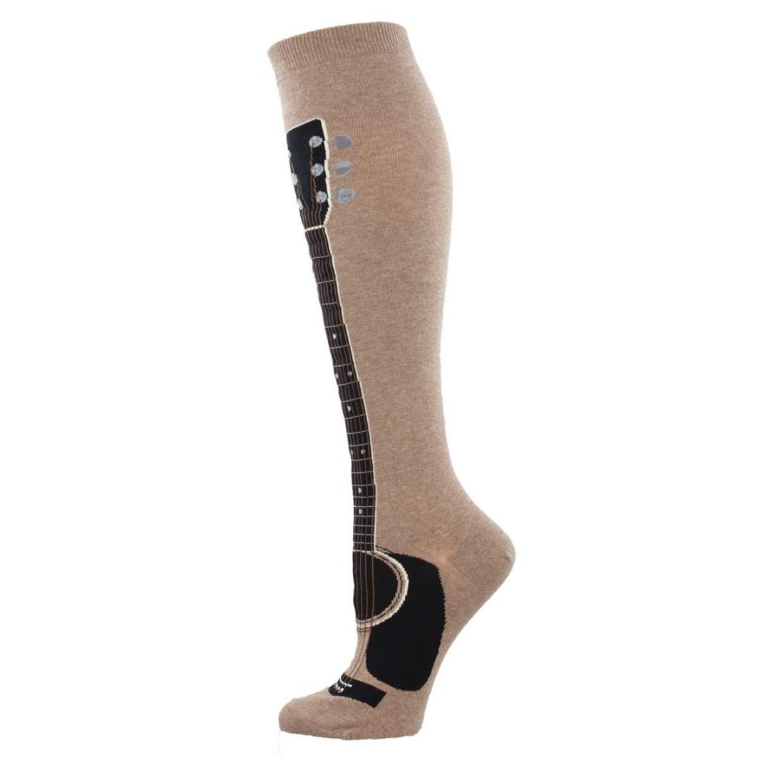 Six String Guitar Socks (Knee High)