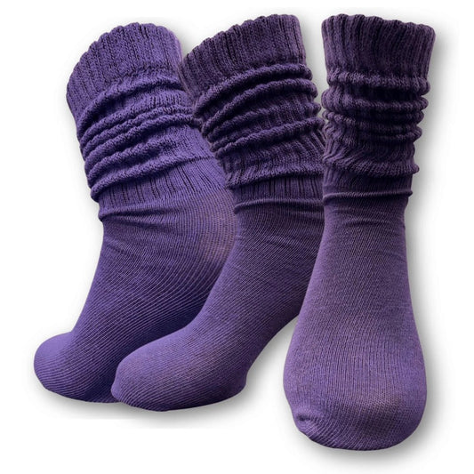 Slouch Socks (Adult Medium - Women's Shoe Sizes 5 - 10) - Halloween Colors (2 - Pack)