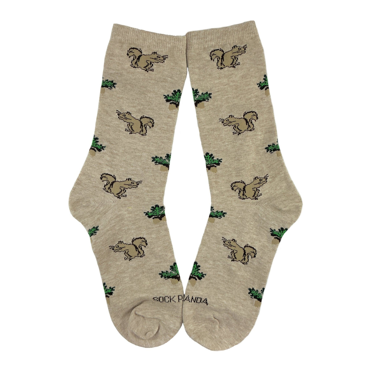 Squirrel with Nut Socks from the Sock Panda (Adult Medium)