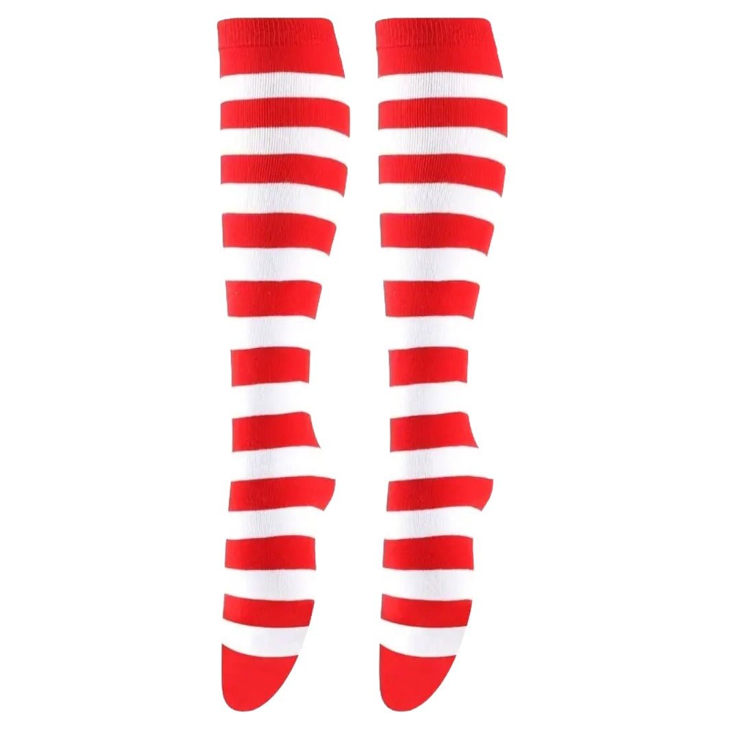 Striped Patterned Tube Socks (Knee High)