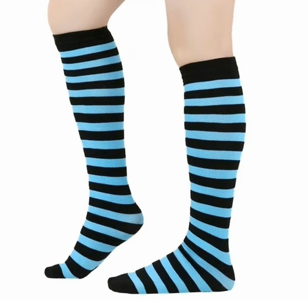 Striped Patterned Tube Socks (Knee High)