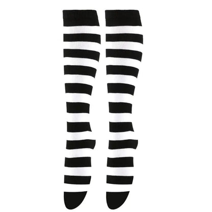Striped Patterned Tube Socks (Knee High)