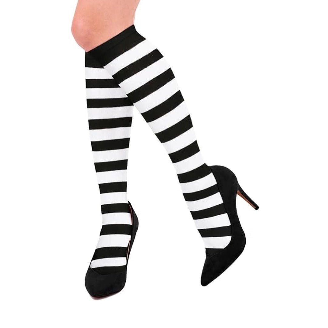 Striped Patterned Tube Socks (Knee High)
