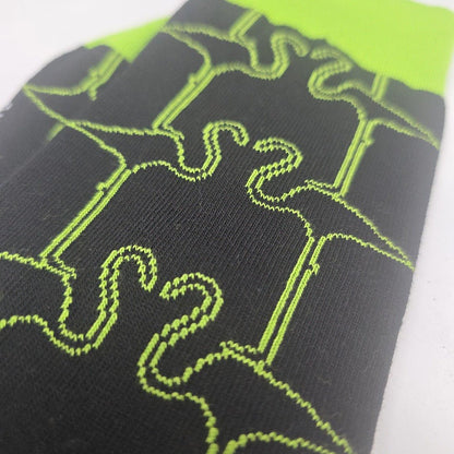Stylish Flamingo Pattern Socks from the Sock Panda (Adult Large)