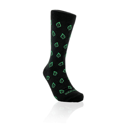 Subtle Leaf Socks from the Sock Panda (Adult Large - Men's Shoe Sizes 8 - 12)
