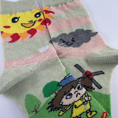 Sun vs. Wind Socks from the Sock Panda (Age 3 - 7)