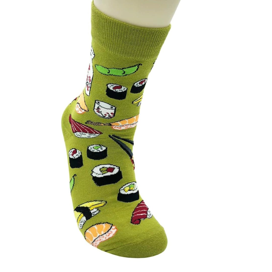 Sushi Socks Crew from the Sock Panda (Two Sizes)