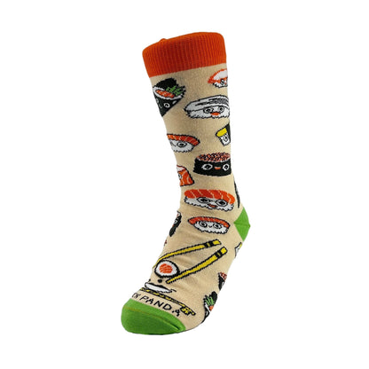 Sushi Socks from the Sock Panda (Adult Small - Shoe Sizes 2 - 5)