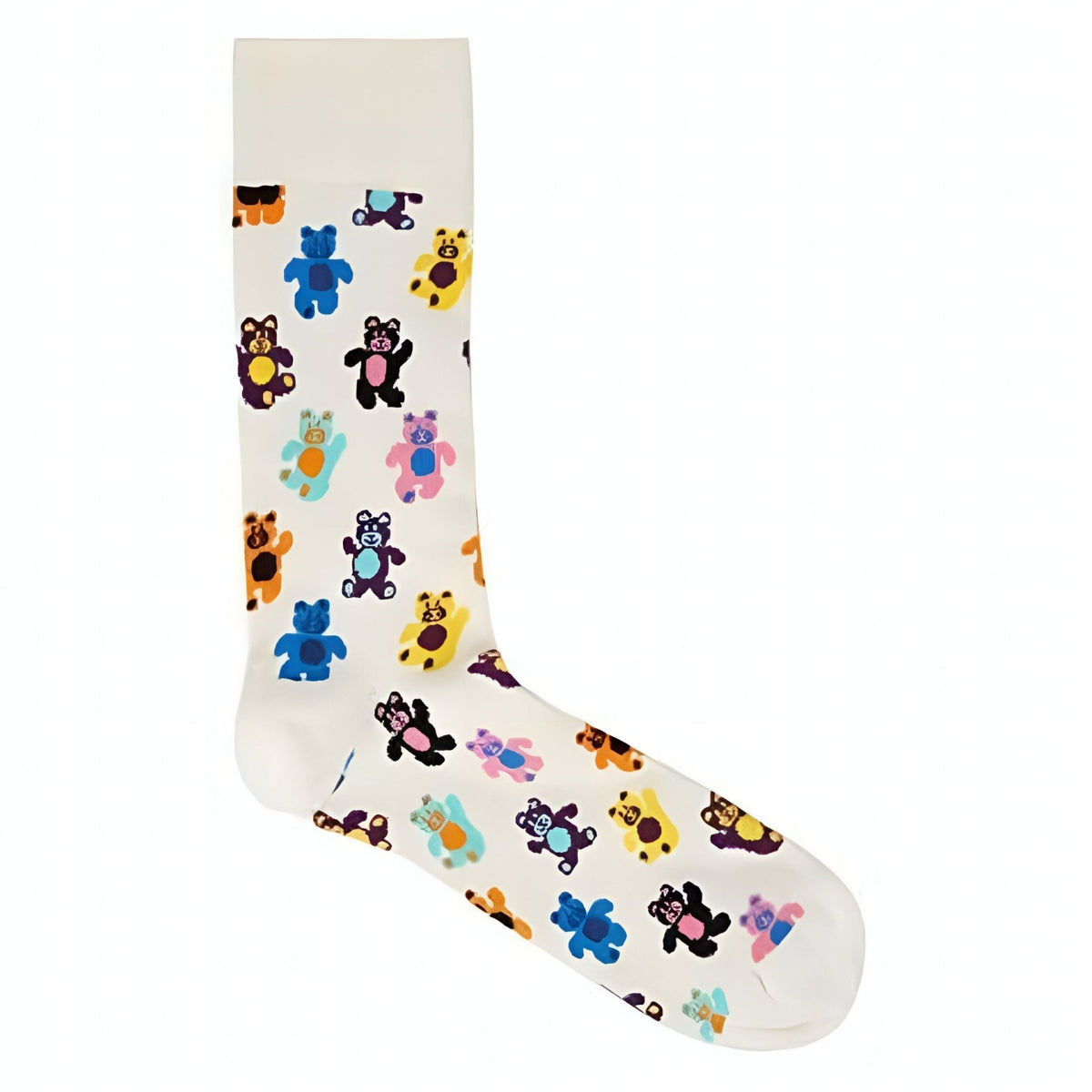 Teddy Bear Socks from the Sock Panda (Adult Large - Men's Shoe Sizes 8 - 12)