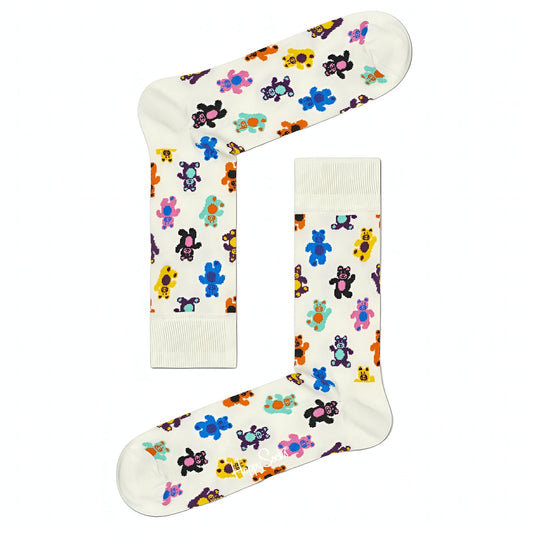 Teddy Bear Socks from the Sock Panda (Adult Large - Men's Shoe Sizes 8 - 12)