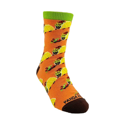 The Taco Train Socks from the Sock Panda (Ages 3 - 7)