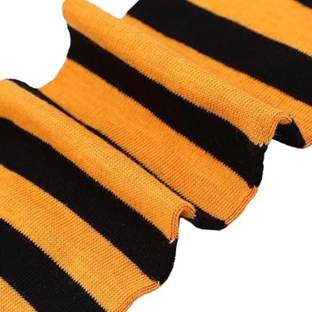 Thin Striped Patterned Socks (Knee High)