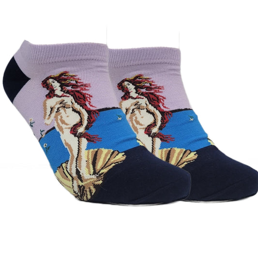 Venus Famous Art Ankle Socks from the Sock Panda