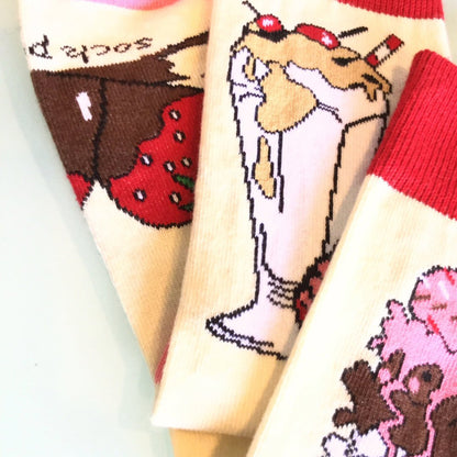 What is for Dessert Socks from the Sock Panda (Adult Medium)