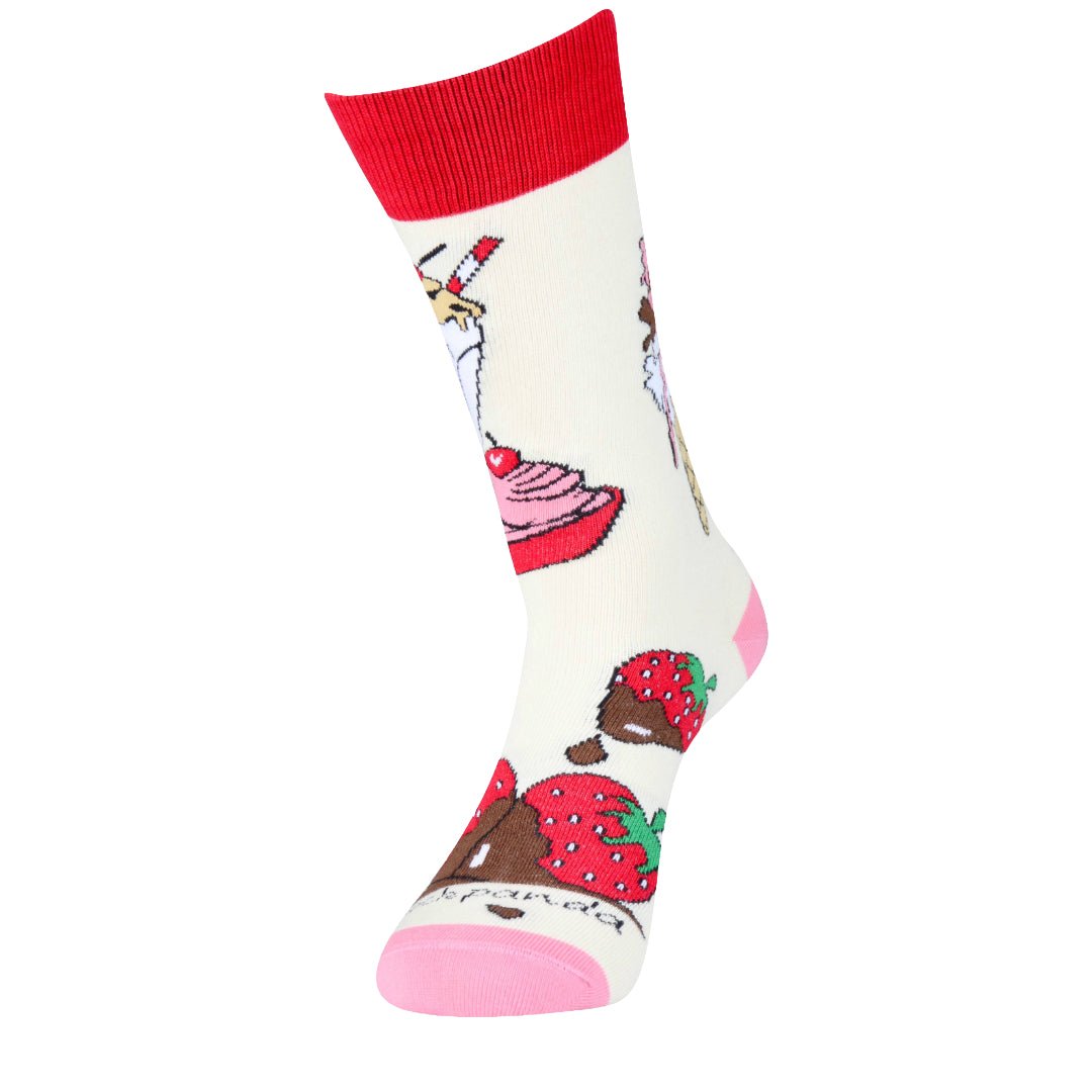 What is for Dessert Socks from the Sock Panda (Adult Medium)
