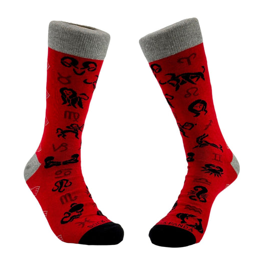Zodiac Socks from the Sock Panda (Adult Large - Men's Shoe Sizes 8 - 12)