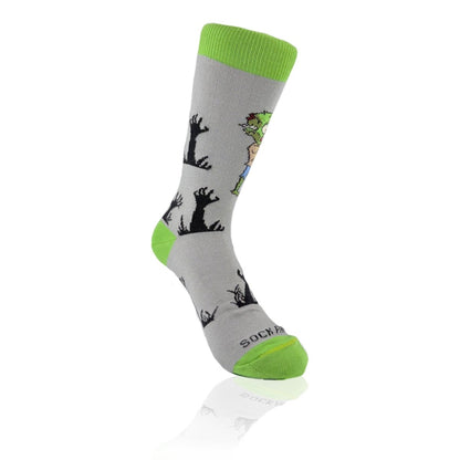 Zombie Socks from the Sock Panda (Adult Small - Shoe Sizes 2-5) ZombieSm