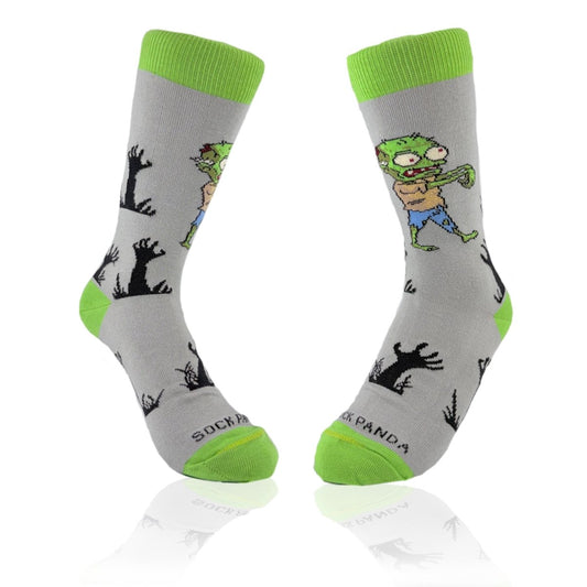 Zombie Socks from the Sock Panda (Adult Small - Shoe Sizes 2-5) ZombieSm