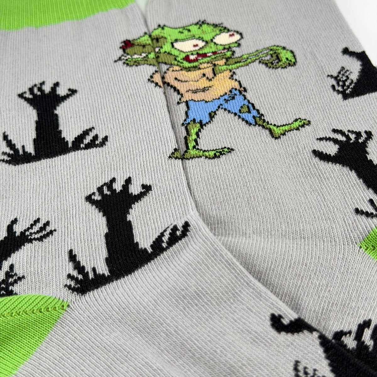 Zombie Socks from the Sock Panda (Adult Small - Shoe Sizes 2-5) ZombieSm